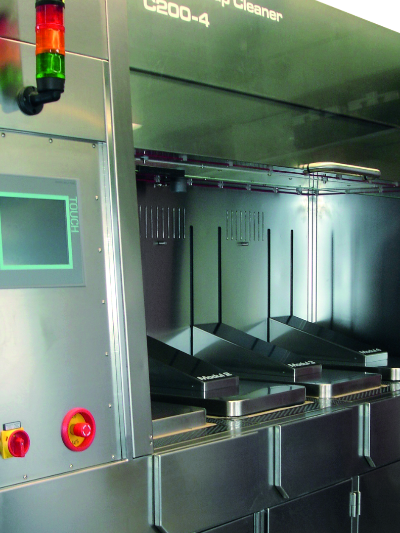 TSE Systeme Teile Reinigungs-Maschine: CCC - Coater Cup Cleaner TSE Systeme Teile Reinigungs-Maschine: CCC - Coater Cup Cleaner